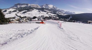ski slope at Gardenaccia_3